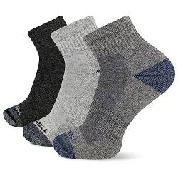 Merrell Men's 3 Pack Cushioned Quarter Socks von Merrell