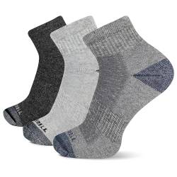 Merrell Men's 3 Pack Cushioned Quarter Socks von Merrell