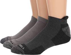 Merrell Mens MEA33506T3U2001 Lssige Socken, Charcoal Black Assorted, MD/LG (US Men's 10-13) von Merrell