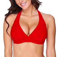 Merry Style Damen Bikini Oberteil 74RN24 (Rot (4186), 75 G) von Merry Style