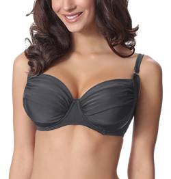 Merry Style Damen Bikini Oberteil P614W (Graphite (9154), 80 C) von Merry Style