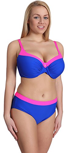 Merry Style Damen Bikini Set P190-65TSG (Muster-3, Cup 80 F/Unterteil 40) von Merry Style