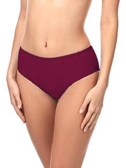 Merry Style Damen Bikini Slip 18 (Weinrot (5288), 46) von Merry Style