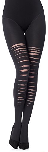 Merry Style Damen Strumpfhose MS 403 80DEN (Schwarz, M (36-40)) von Merry Style