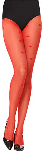 Merry Style Damen Strumpfhose MSSST007 (Rot, M) von Merry Style