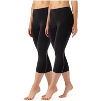 Merry Style Leggings Damen Caprihose 3/4 Hose MS10-144 (2-tlg) aus Viskose, elastischer Bund von Merry Style