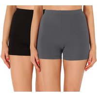 Merry Style Leggings Damen Shorts Radlerhose Unterhose kurze Hose Boxer 2Pack MS10-358 (2-tlg) aus Baumwolle von Merry Style