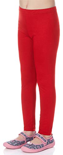 Merry Style Mädchen Lange Leggings aus Viskose MS10-130 (Rot, 158) von Merry Style