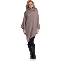 Merry Style Strickponcho Damen Poncho 2V3T1 von Merry Style