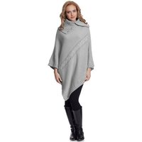 Merry Style Strickponcho Damen Poncho 2V3T1 von Merry Style