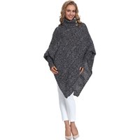 Merry Style Strickponcho Damen Poncho C46l4 von Merry Style