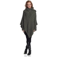 Merry Style Strickponcho Damen Poncho N4293 von Merry Style