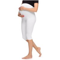 Merry Style Umstandsleggings Damen 3/4 Umstandsleggings aus Viskose MS10-298 (1-tlg) elastischer Bund von Merry Style