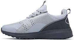 Mesing Sportschuhe Turnschuhe Leichte Atmungsaktiv Hallenschuhe Laufschuhe rutschfeste Mesh Fitness Sneaker für Herren Damen XZ471-LightGrey1-EU44 von Mesing