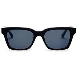 MessyWeekend Sonnenbrille Herren Rechteckig mit handgefertigtem Acetat Rahmen - Gläser mit vollem UV400 Schutz - Designer, Coole, Vintage Sonnenbrille für Männer - Sunglasses Aesthetic Men - DEAN von MessyWeekend