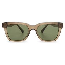 MessyWeekend Sonnenbrille Herren Rechteckig mit handgefertigtem Acetat Rahmen - Gläser mit vollem UV400 Schutz - Designer, Coole, Vintage Sonnenbrille für Männer - Sunglasses Aesthetic Men - DEAN von MessyWeekend