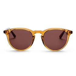 MessyWeekend Sonnenbrille Herren & Damen Rund mit handgefertigtem Acetat Rahmen - Gläser mit vollem UV400 Schutz - Designer Sonnenbrille für Männer & Frauen - Sunglasses Men & Woman - NEW DEPP von MessyWeekend