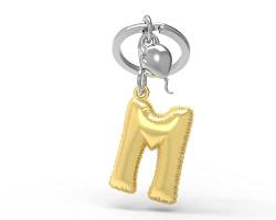 metalmorphose Schlüsselanhänger Buchstabe M Party Alphabet von O meta[l]morphose
