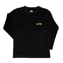 Metal Kids AC/DC (PWR UP) - Kinder Longsleeve, schwarz, Größe 152 (12-13 Jahre), offizielles Band-Merch von Metal Kids