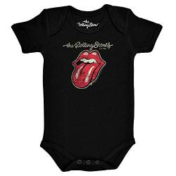 Metal-Kids Rolling Stones (Classic Tongue) - Baby Body Größe 80/86 von Metal-Kids
