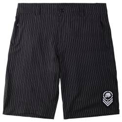 Metal Mulisha Herren Crooked 2 Hybrid Boardshorts Lässige Shorts, Schwarz/Weiß, 6 von Metal Mulisha