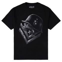 Metal Mulisha Herren Solid T-Shirt, Schwarz, Mittel von Metal Mulisha