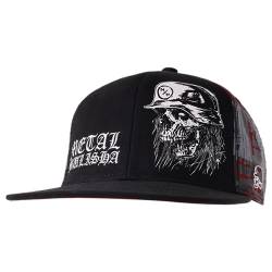 Metal Mulisha Men's Mayhem Black/Red Flexfit Hat L/XL von Metal Mulisha