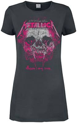 Metallica Amplified Collection - Wherever I May Roam Frauen Kurzes Kleid Charcoal S von Metallica