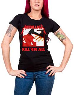 Metallica Kill EM All Tracks (Black) GirlieTS XL von Metallica