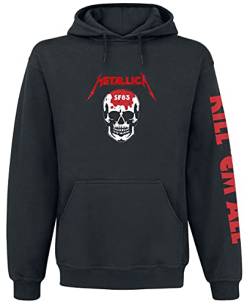 Metallica Kill 'Em All - Skull Männer Kapuzenpullover schwarz S von Metallica