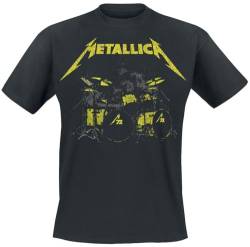 Metallica Lars M71 Kit Männer T-Shirt schwarz XXL 100% Baumwolle Band-Merch, Bands von Metallica