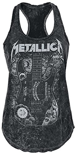 Metallica Ouija Guitar Frauen Top schwarz XXL 100% Baumwolle Band-Merch, Bands von Metallica