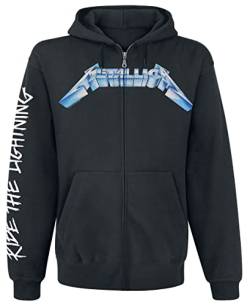 Metallica Ride The Lightning Männer Kapuzenjacke schwarz S von Metallica