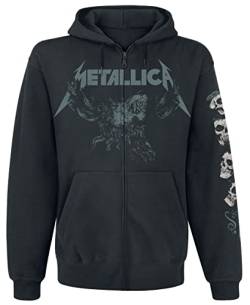 Metallica S&M2 - Skull Männer Kapuzenjacke schwarz M 80% Baumwolle, 20% Polyester Band-Merch, Bands von Metallica