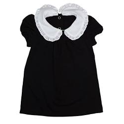 Metallimonsters Baby Wednesday Kleid, Schwarz , 6-12 Monate von Metallimonsters