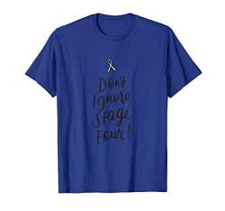 Ignorieren Sie nicht Stufe Vier Metastasiertem Brustkrebs T-Shirt von Metastatische Brustkrebs Bewusstsein Geschenke