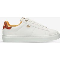 Mexx Damen Sneaker CRISTA - White/Orange Sneaker von Mexx