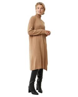 Mexx Damen Turtle Neck Knitted Casual Dress, Camel, XL EU von Mexx