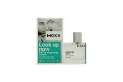 Mexx Look Up Now For Him – Eau de Toilette Natural Spray – Maritimes, fruchtiges Herren Parfüm mit Birne und aquatischen Akkorden – 1 er Pack (1 x 30ml) von Mexx