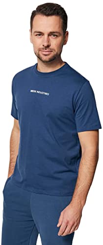 Mexx Men's Short Sleeve T-Shirt, Navy (Dark Denim), L von Mexx