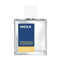 Mexx Whenever Wherever Man Aftershave, Belebendes Spray für jede Gelegenheit – Für unbeschwerte Eleganz, 1er Pack (1 x 50 ml) von Mexx