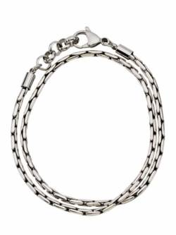 Mey & Edlich Herren Anleger-Armband silber M von Mey & Edlich