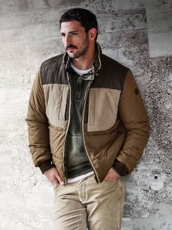 Mey & Edlich Herren Brainstorm-Jacke beige 52 von Mey & Edlich