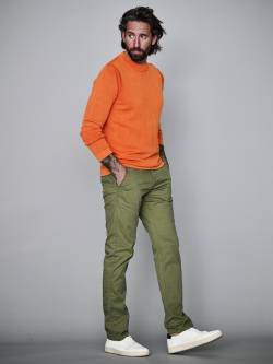 Mey & Edlich Herren Eisbad-Sweater orange 50 von Mey & Edlich
