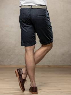 Mey & Edlich Herren Gefährten-Shorts gekrempelt blau 56 von Mey & Edlich