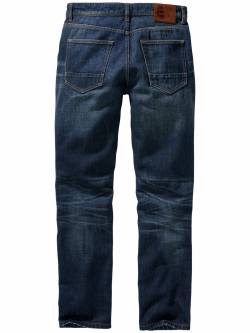 Mey & Edlich Herren Gitter-Jeans blau 30/32 von Mey & Edlich