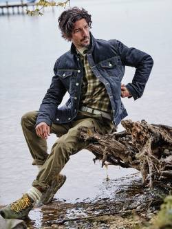 Mey & Edlich Herren Jacke Test-bestanden-Jeansjacke blau 50 von Mey & Edlich