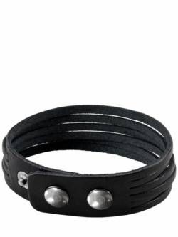 Mey & Edlich Herren Keine-Manschetten-Armband schwarz L von Mey & Edlich