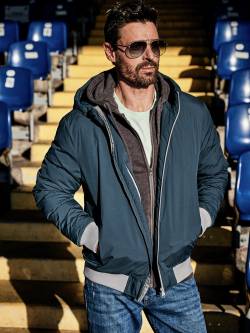 Mey & Edlich Herren Kopenhagen-Jacke blau 48 von Mey & Edlich