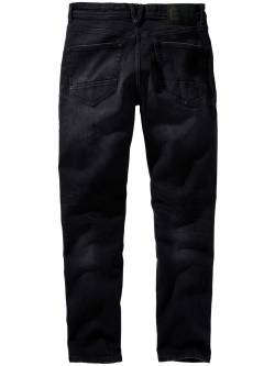 Mey & Edlich Herren Post-Mortem-Jeans schwarz 31/34 von Mey & Edlich